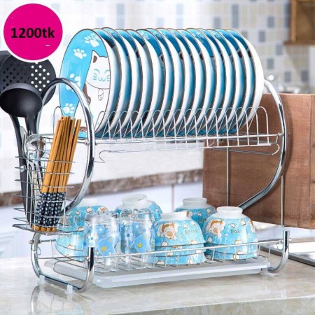 2 Layer Dish Drainer