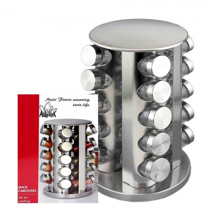 20 Pcs High Quality Premium Spice Rack