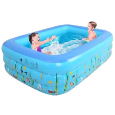 5ft Inflatable Baby Bath Tub Swimming Pool Age 6 Plus With Free Air Pumper-M150C
